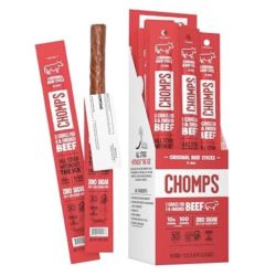 Grass-Fed and Finished Original Beef Jerky Snack Sticks 24-Pack